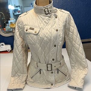 BARBOUR INTERNATIONAL MATLOCK QUILTED JACKET SIZE 12